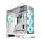 Darkflash DY470 Számítógép ház 4 ventilátorral (fehér)