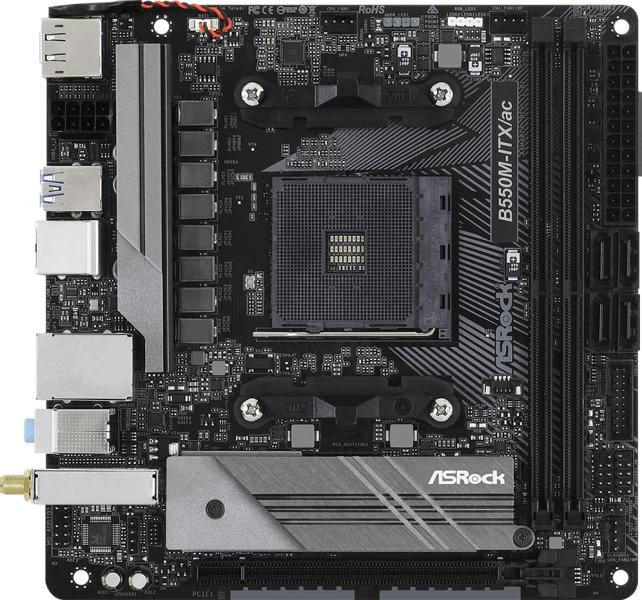 ASRock B550M-ITX/ac alaplap