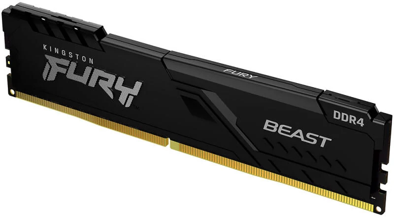32GB 3200MHz DDR4 RAM Kingston Fury Beast Black CL16 (KF432C16BB/32)