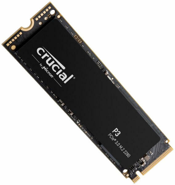 500GB Crucial SSD M.2 P3 meghajtó (CT500P3SSD8)