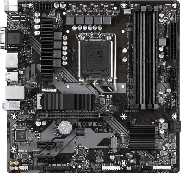 Gigabyte B760M DS3H DDR4 alaplap