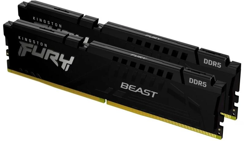 16GB 6000MHz DDR5 RAM Kingston Fury Beast CL36 (2x8GB) (KF560C36BBEK2-16)