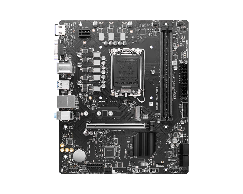 MSI PRO H610M-E DDR4 alaplap