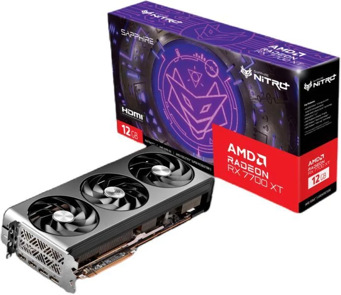 Sapphire Radeon RX 7700 XT 12GB NITRO+ videokártya (11335-02-20G)