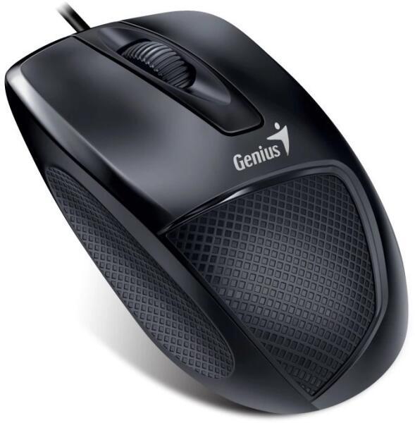 Genius DX-150X optikai egér fekete USB (31010231103 / 31010231100)