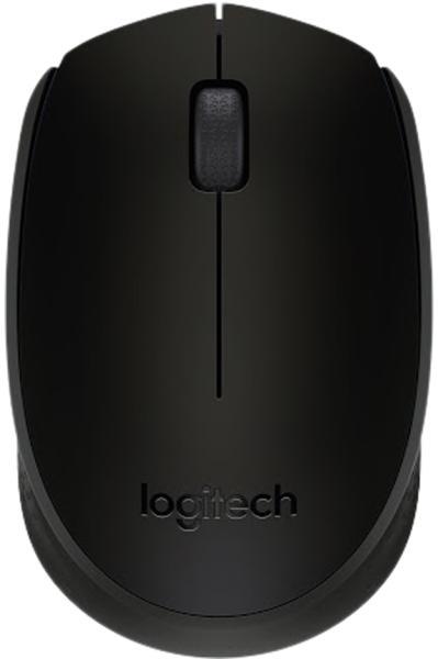 Logitech B170 vezeték nélküli USB egér fekete (910-004798)