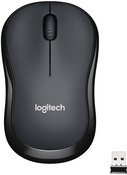 Logitech M220 Silent vezeték nélküli optikai egér grafitszürke (910-004878)