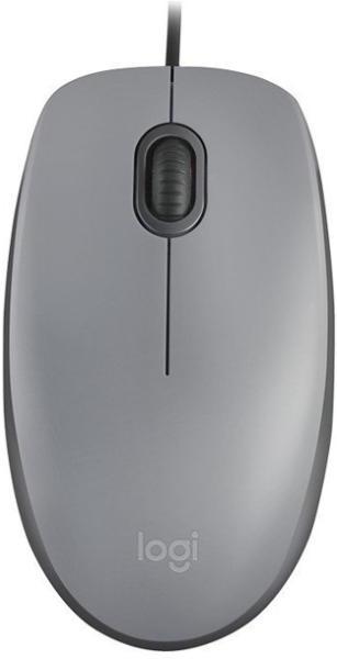 Logitech M110 Silent optikai egér középszürke (910-005490 / 910-006760)