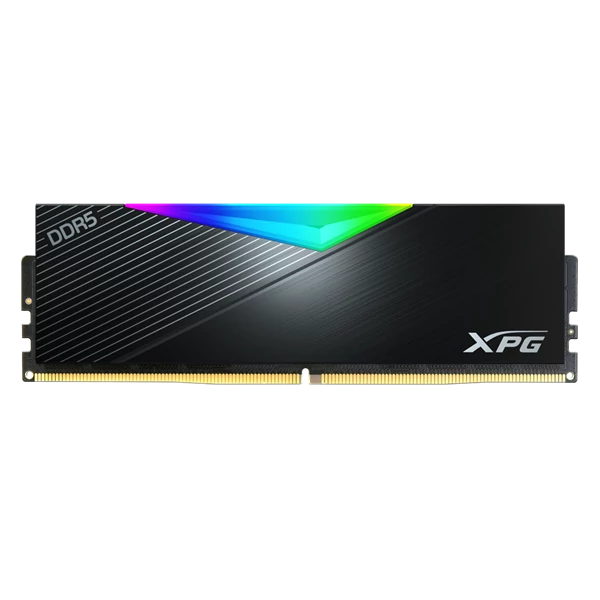 ADATA Memória Desktop - 16GB DDR5 XPG LANCER RGB (6000MHz, CL30, 1.35V, hűtőbordás, fekete, RGB)