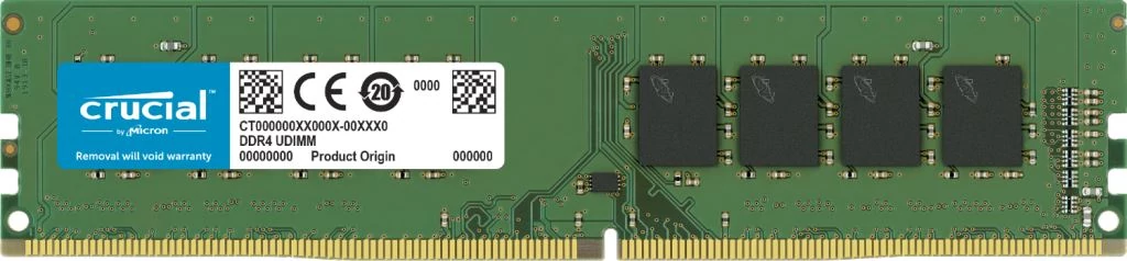 8GB 3200MHz DDR4 RAM Crucial CL22 (CT8G4DFRA32A)