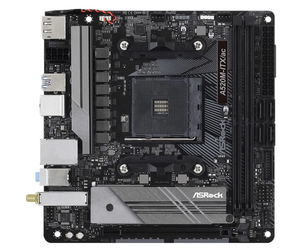 ASRock A520M-ITX/ac alaplap