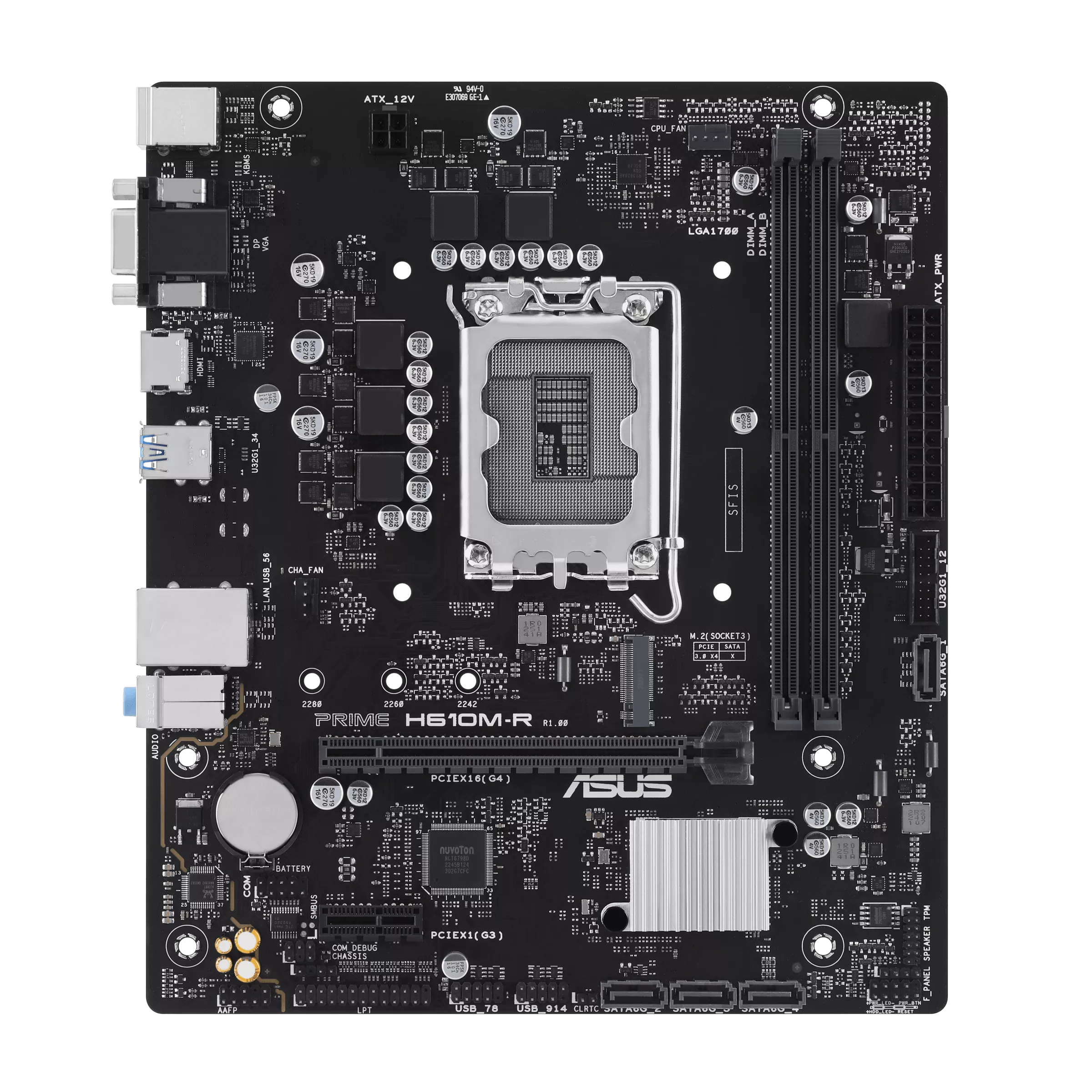 ASUS PRIME H610M-R-SI alaplap