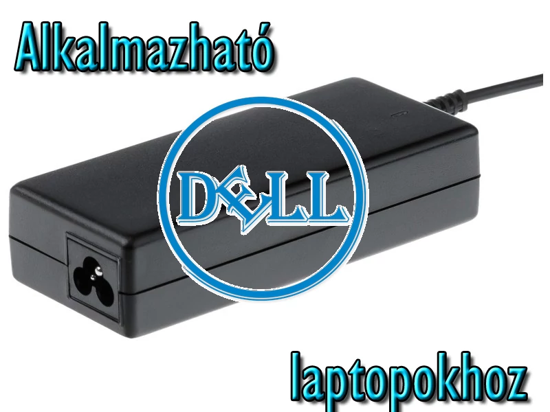 Dell laptop töltő 65W (AD75AP mini center pin)