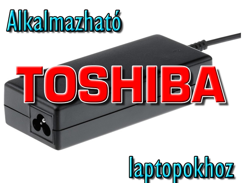 Toshiba laptop töltő 65W