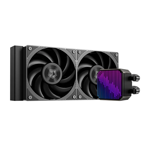 ID-Cooling CPU folyadék hűtés (vízhűtés) - DX240 MAX (35.2dB; max. 144,41 m3/h; 2x12cm, fekete)