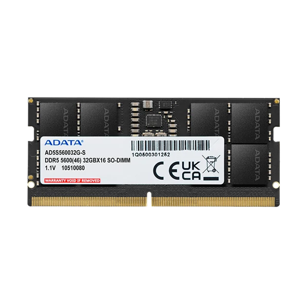 ADATA Memória Notebook - 16GB DDR5 (5600MHz, CL46, 1.1V, SINGLE)