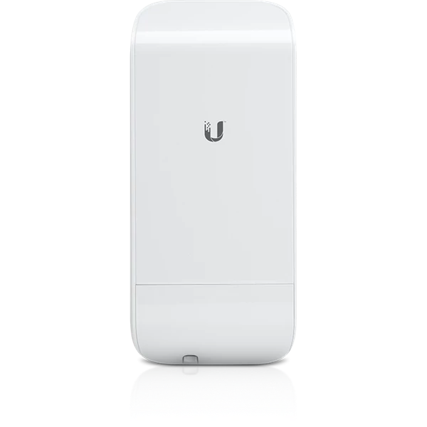 Ubiquiti Access Point WiFi - LOCOM2 (NanoStationLocoM2, 150Mbps@2,4GHz; 100Mbps; 8dBi; 24V PoE; kültéri, 5km)