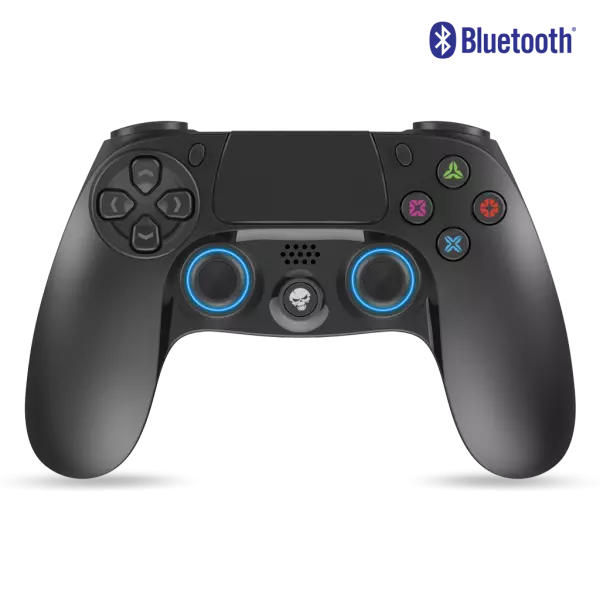 Spirit of Gamer Gamepad Vezeték Nélküli - XGP Bluetooth PS4 (USB, Vibration, PS4/PS3 kompatibilis, fekete-kék)