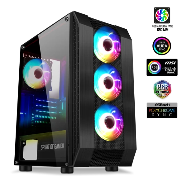 Spirit of Gamer Számítógépház - Rogue VI RGB