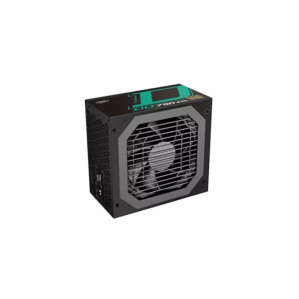 DeepCool Tápegység 750W - DQ750-M-V2L EU (80 Plus Gold, Aktív PFC, Full Moduláris, 12cm)