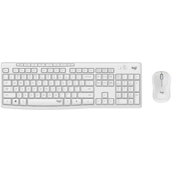 Logitech Billentyűzet/Egér Kit - MK295 (Vezeték nélküli, magyar, fehér)