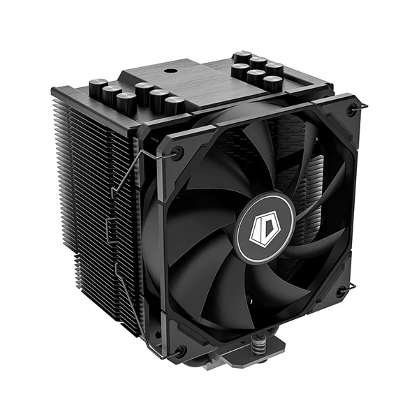 ID-Cooling Aktív CPU hűtő - SE-226-XT BLACK (16.2-35.2dB; max 129,39 m3/h; 4Pin csatlakozó, 6 db heatpipe, 12cm, PWM,)
