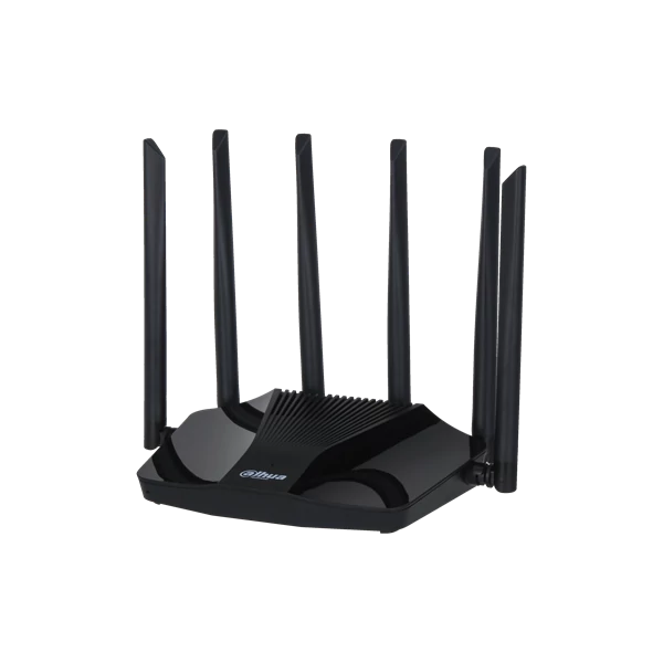 Dahua Router WiFi AC1200 - WR5210-IDC (300Mbps 2,4GHz + 867Mbps 5GHz; 4port 1Gbps, 1xUSB2.0; MU-MIMO)