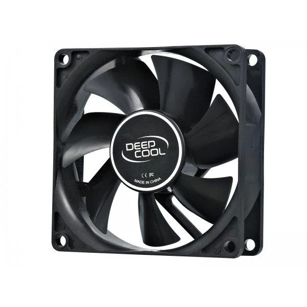 DeepCool Cooler 8cm - XFAN 80 (20.3dB; max. 37,03 m3/h; 2pin molex csatlakozó; 8cm, ház hűtésre)