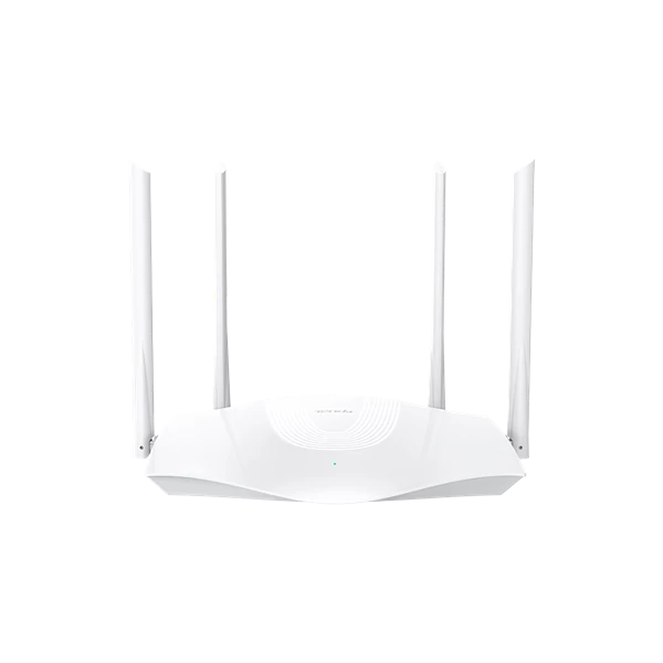 Tenda Router WiFi AX1800 - RX3 (574Mbps 2,4GHz + 1201Mbps 5GHz; 4port 1Gbps, MU-MIMO; 4x6dBi)