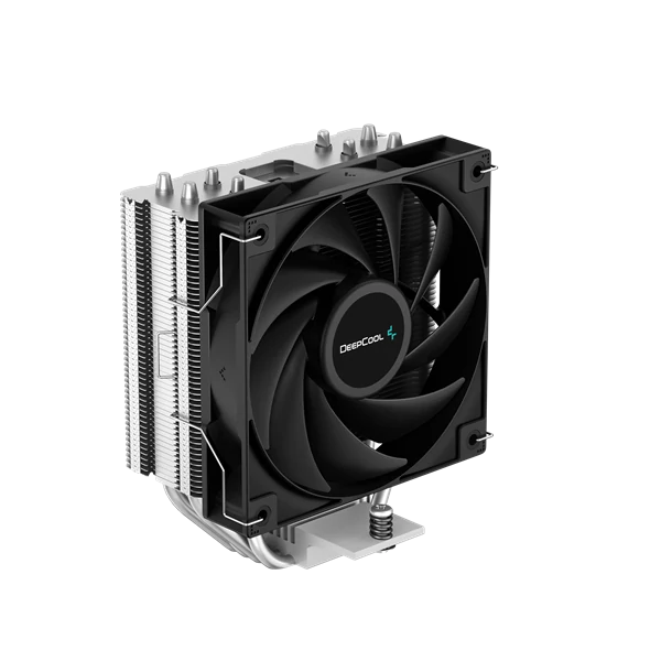 DeepCool Aktív CPU hűtő - AG400 (31,6 dB; max, 128,93 m3/h; 4pin csatlakozó, 4 db heatpipe, 12cm, PWM)