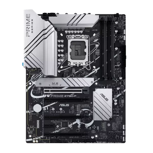 Asus Alaplap - Intel PRIME Z790-P LGA1700 (Z790, ATX, 4xDDR5 7200+MHz, 4xSATA3, 3xM.2, HDMI+DP)