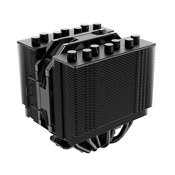 ID-Cooling Aktív CPU hűtő - SE-207-XT SLIM (15.2-35.2 dB; max 129,39 m3/h; 4Pin csatlakozó, 7 db heatpipe, 2x12cm, PWM)