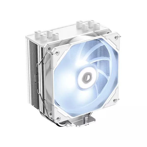 ID-Cooling Aktív CPU hűtő - SE-224-XTS WHITE (28.9dB; max. 118,93 m3/h; 4pin csatlakozó, 4 db heatpipe, 12cm, PWM)