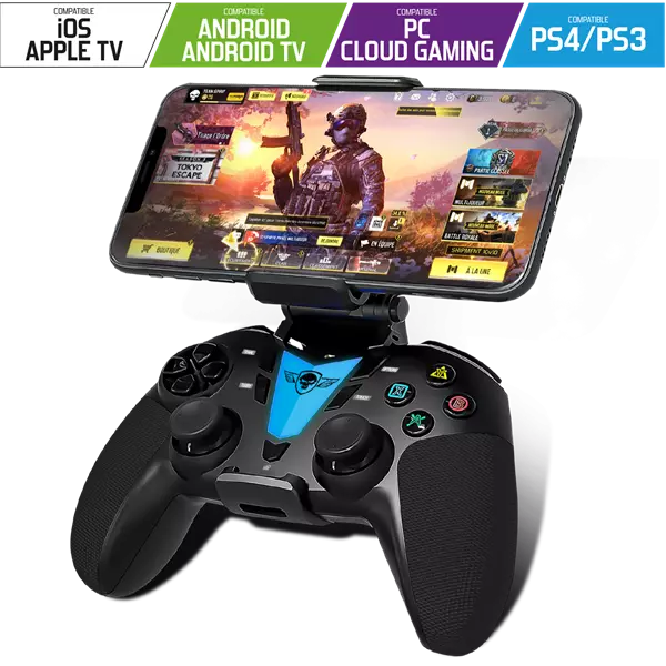 Spirit of Gamer Gamepad Vezeték Nélküli - PREDATOR Wireless Controller (Telefontartó Max.:8,5 cm szélességig)