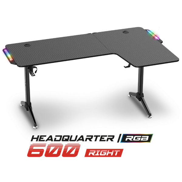 Spirit of Gamer Gamer Asztal - Headquarter 600 R
