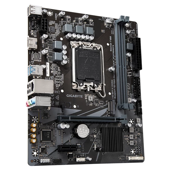 Gigabyte Alaplap - Intel H610M K DDR4 s1700 (H610, 2xDDR4 3200MHz, 1xGBE LAN, 2xSATA3, M.2, 6xUSB2.0, 4xUSB3.1)