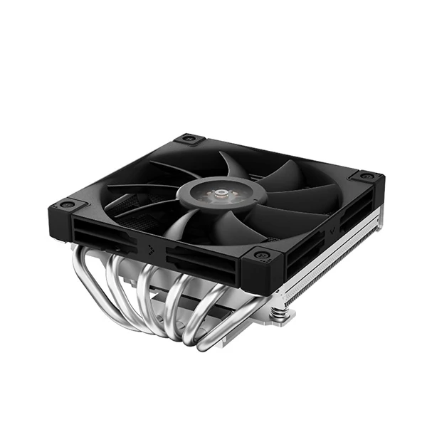DeepCool Aktív CPU hűtő - AN600 (Low profile, 24,4 dB; max, 70,50 m3/h; 4pin csatlakozó, 6 db heatpipe, 12cm, PWM)