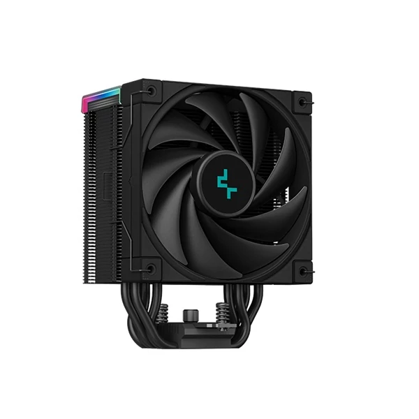 DeepCool Aktív CPU hűtő - AK500S Digital (28dB; max, 117,21 m3/h; 4pin csatlakozó, 5 db heatpipe, 12cm, PWM)