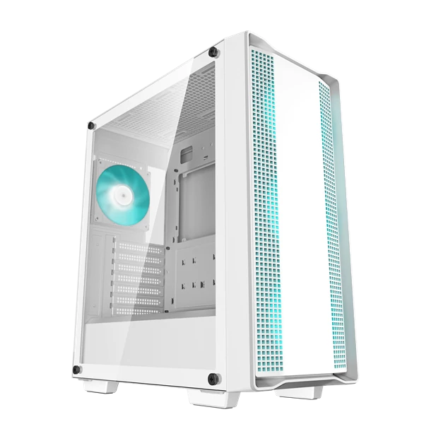 DeepCool Számítógépház - CC560 WHITE V2