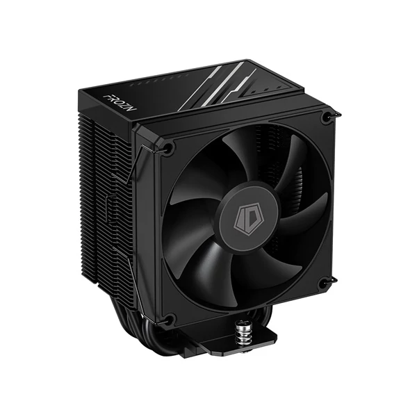 ID-Cooling Aktív CPU hűtő - FROZN A400 BLACK (25,8dB; max. 77,81 m3/h; 4pin csatlakozó, 4 db heatpipe, 12cm, PWM)