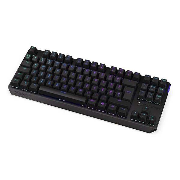 Endorfy Wireless Billentyűzet - Thock TKL (Kailh Red Switch, HU, fekete)