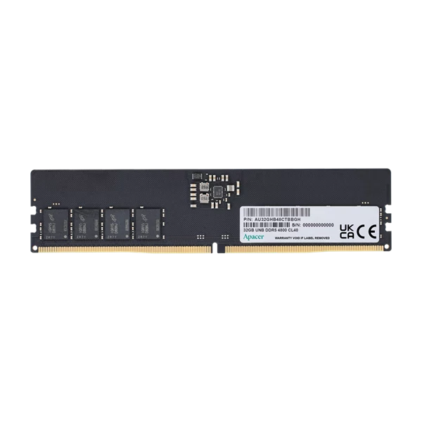 Apacer Memória Desktop - 16GB DDR5 (4800MHz, CL40, 1.1V)