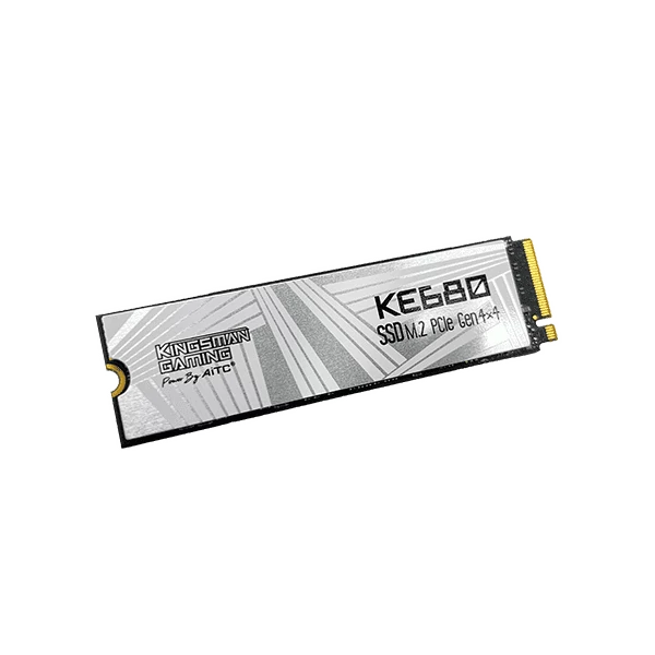 Kingsman SSD 1TB - KE680 (3D TLC, M.2 PCIe Gen 4x4, NVMe 2.0, r:7400 MB/s, w:6600 MB/s) Hűtőbordás