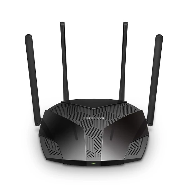Mercusys Router WiFi AX3000 - MR80X (574Mbps 2,4GHz + 2402Mbps 5GHz; 4port 1Gbps, WPA3; MU-MIMO; OFDMA)
