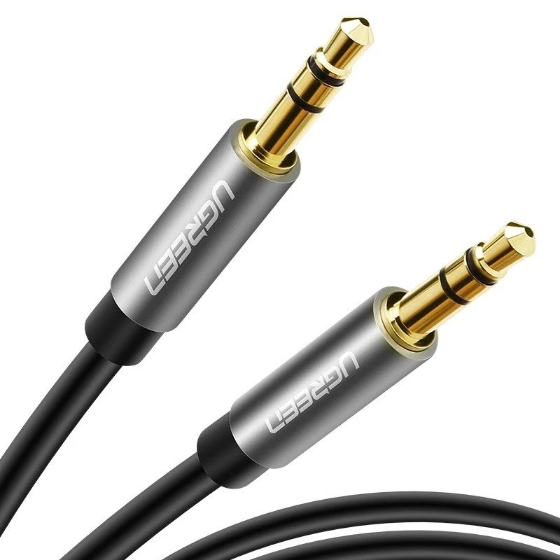 UGREEN 3,5 mm-es mini jack AUX kábel, 1 méter (fekete)