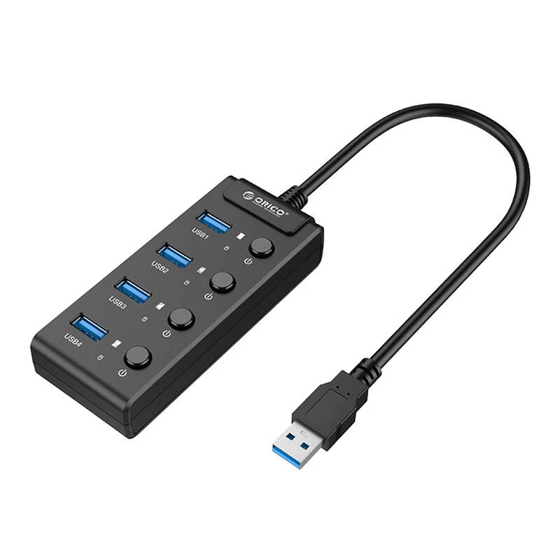 Orico 5 portos USB 3.0 Hub (fekete)