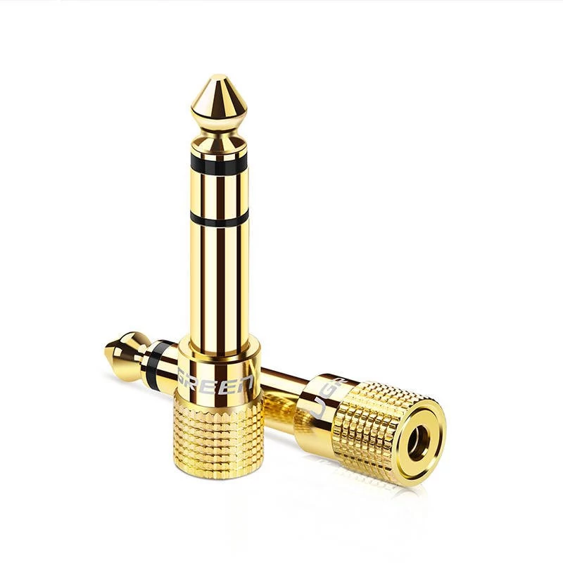 UGREEN 20503 6,5 mm-es Jack - 3,5 mm-es Mini Jack Adapter (Aranyozott)