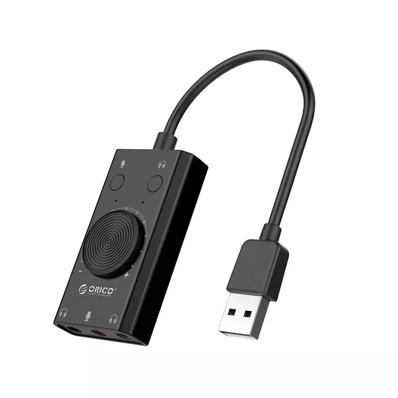 Orico USB 2.0 Külső Hangkártya (10 cm)