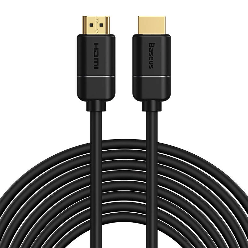 Baseus HDMI 2.0 kábel, 4K 30Hz, 3D, HDR, 18Gbps, 8 méter (fekete)