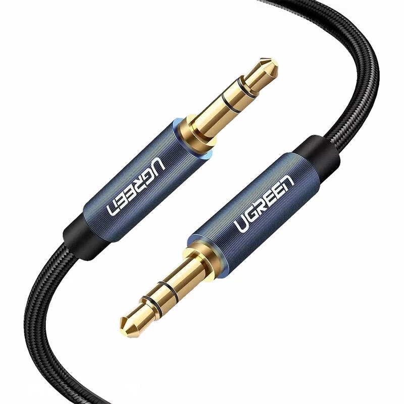 UGREEN AV122 3,5 mm-es AUX mini jack kábel, 1,5 méter, fekete